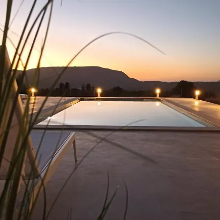 Villa Stone Halepa With Panoramic View.