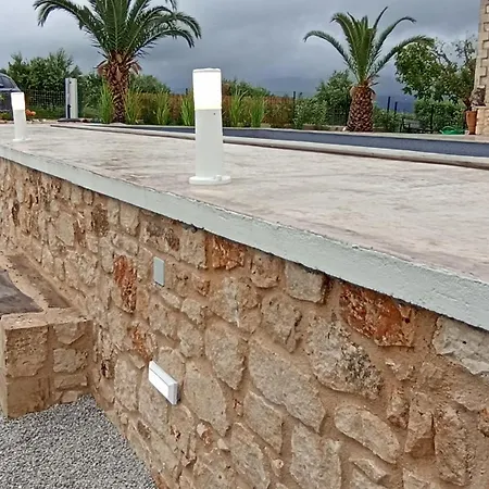 Villa Stone Halepa With Panoramic View.